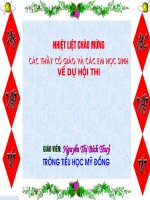 Giáo án điện tử tiểu học môn lịch sử: Chiến thắng Điện Biên Phủ doc