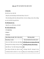 BÀI : 43 ÔN TẬP KIỂM TRA HỌC KÌ pptx