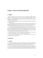 Các nguyên lý của dòng chảy chất lỏng và sóng mặt trong sông, cửa sông, biển và đại dương - Chương 7 ppt