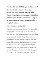 Ăn uống thời hiện đại:Mỗi ngày nửa ký rau tươi! pps