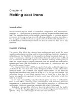 Foseco Ferrous Foundryman''''s Handbook Part 3 docx