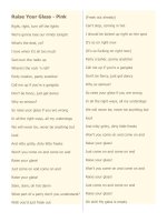 Raise Your Glass pps