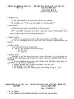 DE SINH 8 (CHINH THUC) ppsx