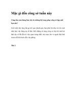 Mặc gì đến công sở tuần này doc