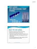 4/1/2010MỤC TIÊU BÀI GiẢNGSau khi học xong bại này sinh viên có khả năng:   doc