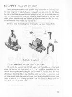 Bài tập vẽ kỹ thuật part 10 doc