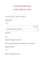 Lý thuyết y khoa: Tên thuốc ALPHACHYMOTRYPSINE pps