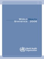 WORLD HEALTH STATISTICS 2006 - PART 1 pot