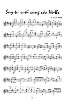 Tác phẩm Guitar Classic hay tập 4 part 8 pptx