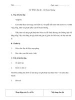 TỰ TÌNH ( Bài II ) - Hồ Xuân Hương docx