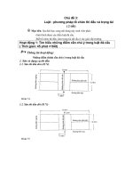 Giáo trình đá cầu part 8 potx