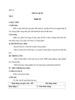 BÀI 10 TRUNG QUỐC Tiết 2 KINH TẾ ppt