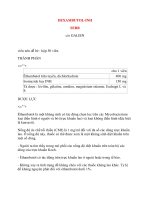 Lý thuyết y khoa: Tên thuốc DEXAMBUTOL-INH SERB c/o GALIEN doc