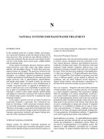 ENCYCLOPEDIA OF ENVIRONMENTAL SCIENCE AND ENGINEERING - NATURAL SYSTEMS FOR WASTEWATER TREATMENT pdf