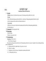 Tiết 37: LUYỆN TẬP (Hệ phương trình bậc nhất nhiều ẩn) ppsx