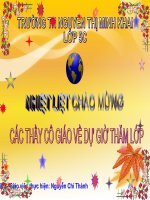 Giáo án điện tử tiểu học môn lịch sử: Đinh Bộ Lĩnh potx