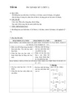 Tiết 66: A. MỤC TIÊU: ÔN TẬP HỌC KỲ 2 (TIẾT 1) pot