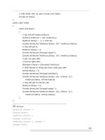 Giáo trình hình thành hệ thống khởi tạo các giá trị ban đầu cho các biến thành viên p4 pptx