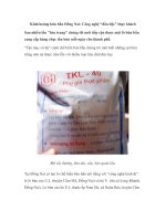 Kinh hoàng bún bẩn Đồng Nai: Công nghệ “đầu độc” thực khách docx