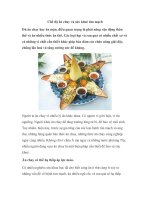 Chế độ ăn chay và sức khoẻ tim mạch potx