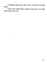 Chăm sóc và điều trị triệu chứng cho bệnh nhân ung thư part 5 pdf