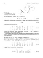 Dynamics of Mechanical Systems 2009 Part 3 pptx