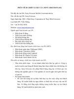 PHÂN TÍCH CHIẾN LƯỢC CỦA SONY ERICSSON 123-the end ppt