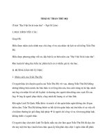 THÁI SƯ TRẦN THỦ ĐỘ (Trích “Đại Việt Sử kí toàn thư” – Ngô Sĩ Liên) pptx