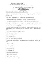 ĐỀ THAM KHẢO ÔN THI TỐT NGHIỆP THPT PHẠM PHÚ THỨ pdf