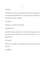 Lý thuyết y khoa: Tên thuốc NADALOL potx