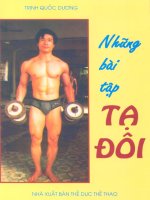 Những bài tập tạ đôi part 1 pptx