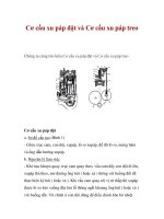 Cơ cấu xu páp đặt và Cơ cấu xu páp treo doc