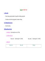 Tiết 80 LUYỆN TẬP docx