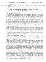 Bài tập quản trị các Dự án đầu tư potx