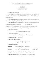 CHƯƠNG I DAO ĐỘNG CƠ HỌC pdf