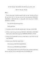 ĐỀ THI TIN HỌC TRẺ KHÔNG CHUYÊN TQ LẦN THỨ I-1995 ppsx