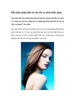 Dấu hiệu nhận biết tóc hư tổn và cách khắc phục doc