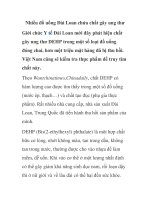 Nhiều đồ uống Đài Loan chứa chất gây ung thư potx