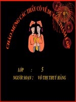 Giáo án điện tử mầm non: Điều kì diệu của rừng xanh pps