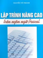 Lập trình nâng cao trên ngôn ngữ Pascal part 1 pptx