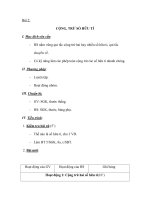 Bài 2: CỘNG, TRỪ SỐ HỮU TỈ ppsx