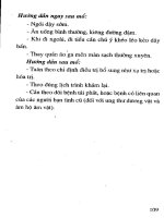 Chăm sóc và điều trị triệu chứng cho bệnh nhân ung thư part 9 pptx
