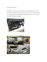 Hệ thống khóa cửa điện pot