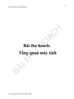 Bài thu hoach: Tổng quan máy tính pps