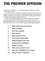 50 little things that make a big difference to team motivation and leadership phần 2 pdf