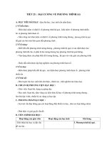 TIẾT 25 : ĐẠI CƯƠNG VỀ PHƯƠNG TRÌNH (tt) pptx