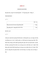 Lý thuyết y khoa: Tên thuốc ARDUAN GEDEON RICHTER potx