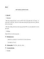 Bài 16 : ĐÔ THỊ HOÁ Ở ĐỚI ÔN HOÀ docx