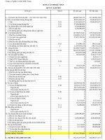 Báo cáo quý của Công ty cổ phần Cơ điện Miền Trung năm 2010 pptx