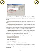 Giáo trình hình thành đoạn mã ứng dụng nguyên lý sử dụng kỹ thuật lập trình trong access với PHP code p3 potx